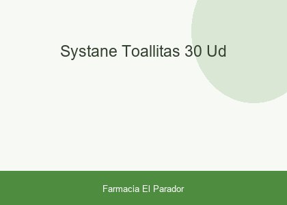 Systane Toallitas 30 Ud