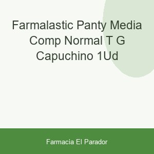 Farmalastic Panty-media Comp Normal T-g Capuchino 1ud