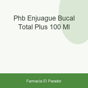 Phb Enjuague Bucal Total Plus 100 Ml
