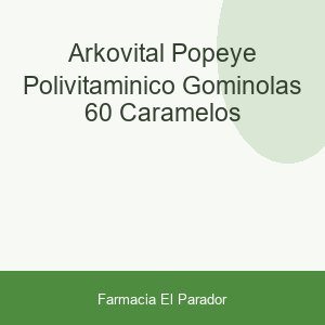 Arkovital Popeye Polivitaminico Gominolas 60 Caramelos