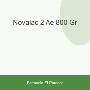 Novalac 2 Ae 800 Gr