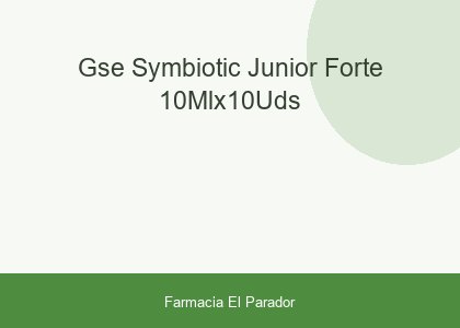 Gse Symbiotic Junior Forte 10mlx10uds