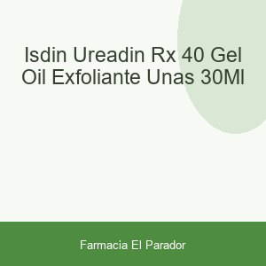 Isdin Ureadin Rx 40 Gel-oil Exfoliante Uñas 30ml
