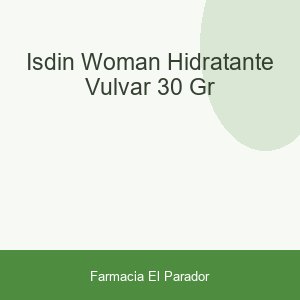Isdin Woman Hidratante Vulvar 30 gr