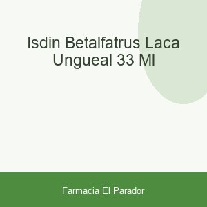 Isdin Betalfatrus Laca Ungueal 3,3 ml