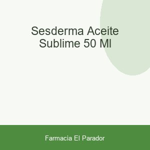 Sesderma Aceite Sublime 50 ml