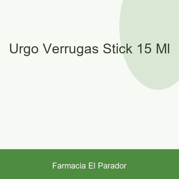 Urgo Verrugas Stick 1,5 ml