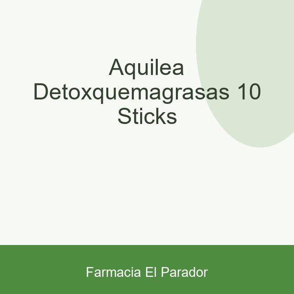 Aquilea Detox+Quemagrasas 10 sticks