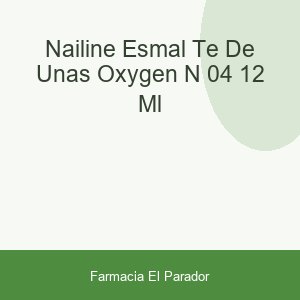 Nailine Esmal te de Uñas Oxygen N-04 12 ml