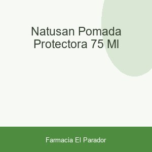 Natusan Pomada Protectora 75 ml