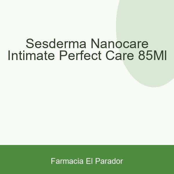 Sesderma Nanocare Intimate Perfect Care 8*5ml