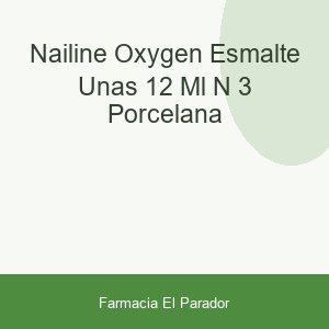 Nailine Oxygen Esmalte Uñas 12 ml Nº-3 Porcelana