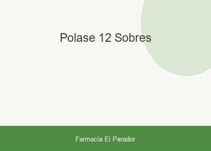 Polase 12 Sobres