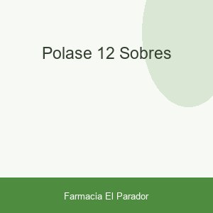 Polase 12 Sobres
