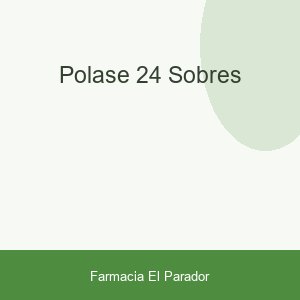 Polase 24 Sobres