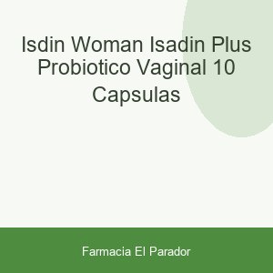 Isdin Woman Isadin Plus Probiótico Vaginal 10 Cápsulas