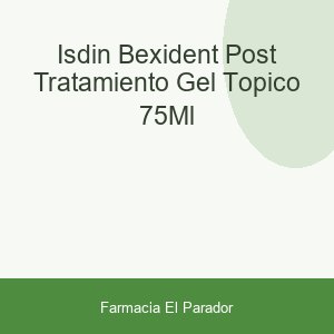 Isdin Bexident Post-Tratamiento Gel Tópico 75ml