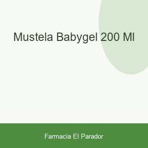 Mustela Babygel 200 Ml