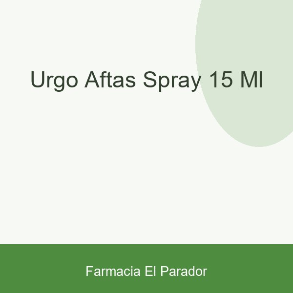 Urgo Aftas Spray 15 ml
