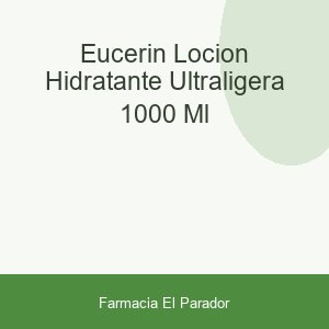 Eucerin Loción Hidratante Ultraligera 1000 ml
