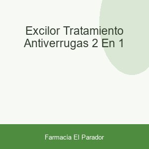 Excilor Tratamiento Antiverrugas 2 en 1