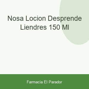 Nosa Loción Desprende liendres 150 ml