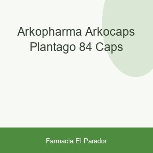 Arkopharma Arkocaps Plantago 84 caps