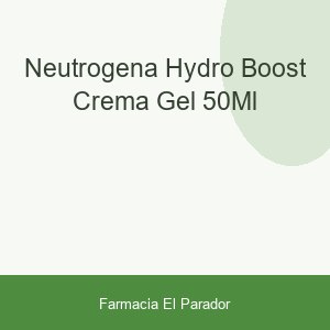 Neutrogena Hydro Boost Crema Gel  50ml