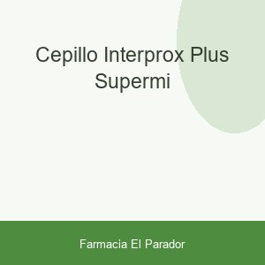 CEPILLO INTERPROX PLUS SUPERMI