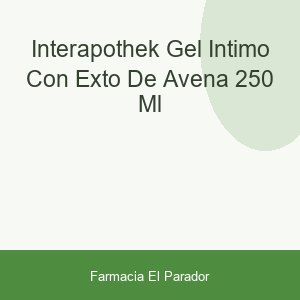 INTERAPOTHEK GEL INTIMO CON EXTO DE AVENA  250 ML