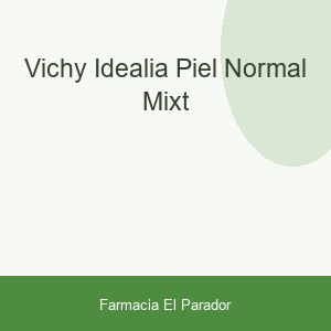 VICHY IDEALIA PIEL NORMAL/MIXT
