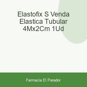 Elastofix S Venda Elástica Tubular 4mx2cm 1ud