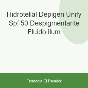 HIDROTELIAL DEPIGEN UNIFY SPF 50 DESPIGMENTANTE FLUIDO ILUM
