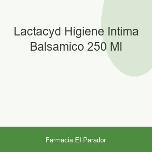 LACTACYD HIGIENE INTIMA BALSAMICO  250 ML