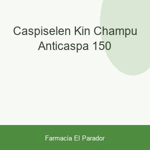 Caspiselen Kin Champu Anticaspa 150