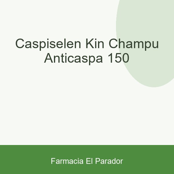 Caspiselen Kin Champu Anticaspa 150