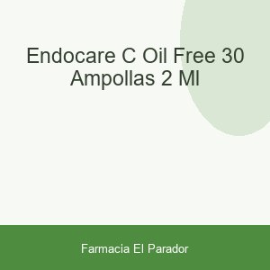 ENDOCARE C OIL FREE 30 AMPOLLAS 2 ML