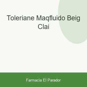 TOLERIANE MAQ.FLUIDO BEIG CLAI