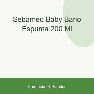 Sebamed Baby Baño-espuma - (200 Ml)