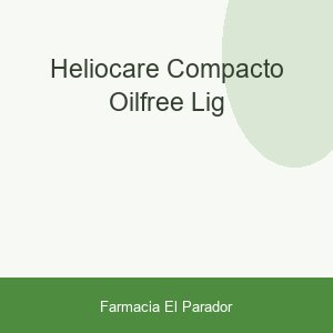 HELIOCARE COMPACTO OILFREE LIG