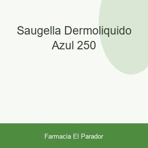 SAUGELLA DERMOLIQUIDO AZUL 250