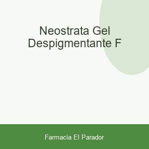 NEOSTRATA GEL DESPIGMENTANTE F