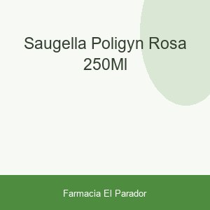 SAUGELLA POLIGYN ROSA 250ML