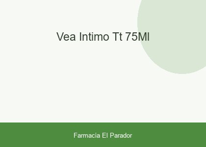 Vea Íntimo Tt 75ml