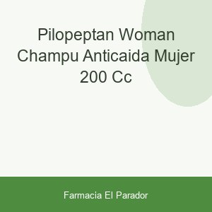 Pilopeptan Woman Champu Anticaida Mujer 200 Cc
