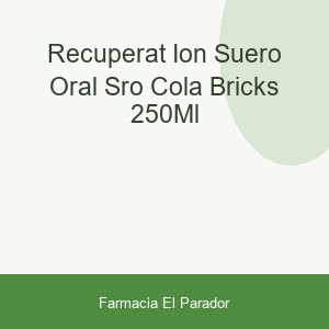 Recuperat-ion Suero Oral S.r.o. Cola Bricks 250ml
