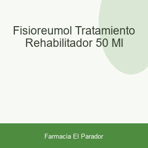 Fisioreumol Tratamiento Rehabilitador 50 ml