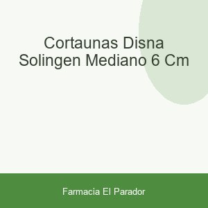 Cortauñas Disna Solingen Mediano 6 Cm