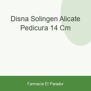 Disna Solingen Alicate Pedicura 14 cm