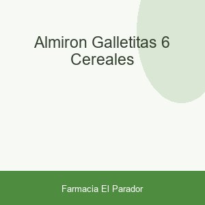 Almirón Galletitas 6 Cereales